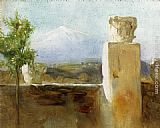 Mount Etna From Taormina by Arthur Hacker